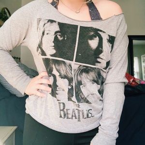 Vintage Off-The-Shoulder Top